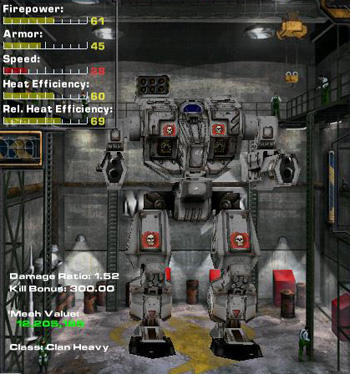 MechWarrior 4: Mercenaries - Heavy 'Mechs